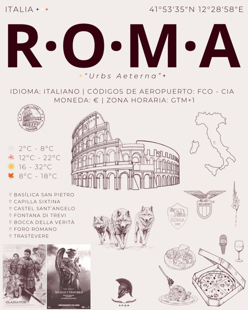 Qué ver en Roma en 4 días - Datos y curiosidades